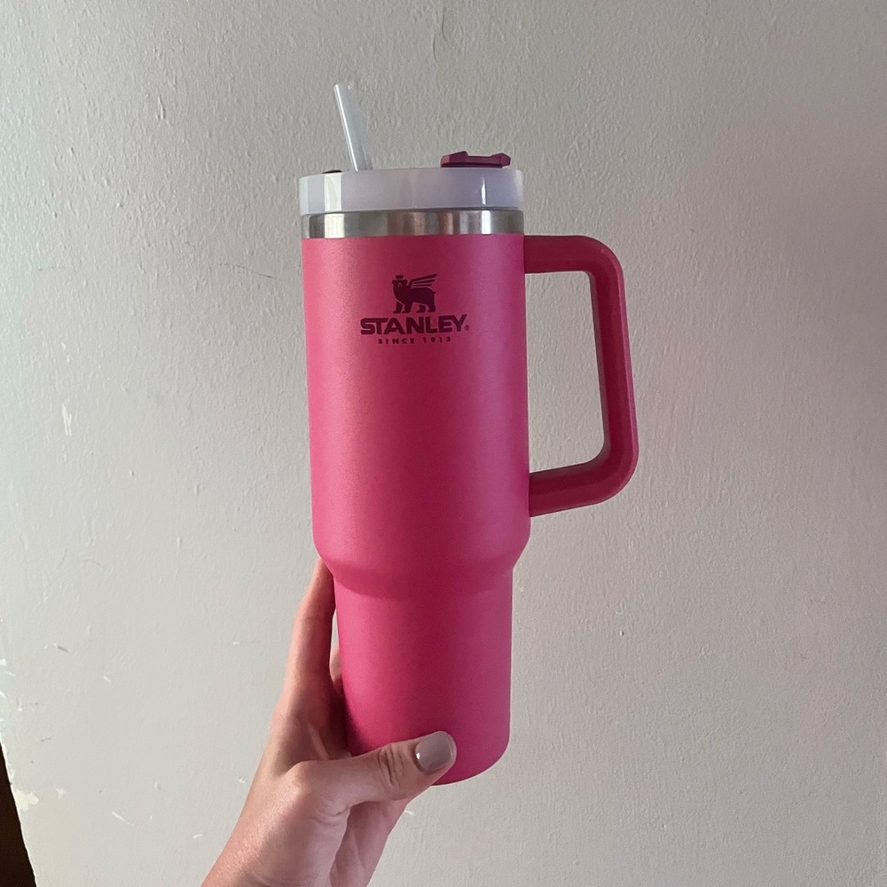 Azalea Hot Pink Stanley Cup Tumbler 40oz